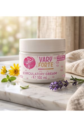 Vary Forte 100 ml Bacak Bakım Kremi Vücut Masaj Kremi Kadın Erkek Günlük Bakım