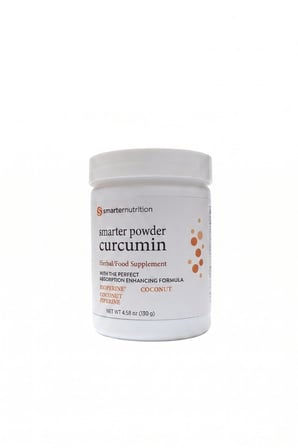 Smarter Nutrition Curcumin 130 g Zerdeçal, Karabiber ve Hindistan Cevizi