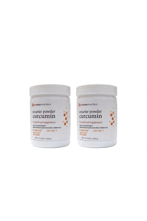 Smarter Nutrition Curcumin 130 g Zerdeçal, Karabiber ve Hindistan Cevizi x2