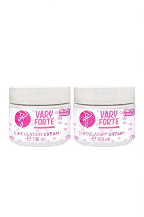 Vary Forte Bacak Bakım ve Masaj Kremi 100 ml – Günlük Vücut Bakım Kremi x2