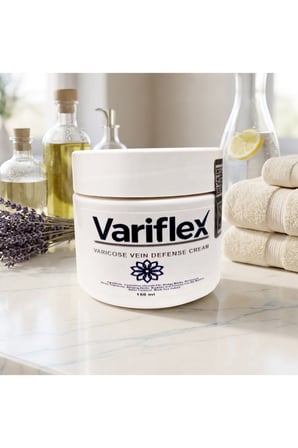 Variflex 150 ml Vücut Bakım Kremi | Günlük Kozmetik Bakım ve Masaj Kremi x3