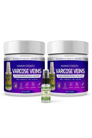 Variflex 100 ml Vücut ve Bacak Bakım Kremi x4 + 30 ml Çörek Otu Yağı Hediyeli Bakım Seti