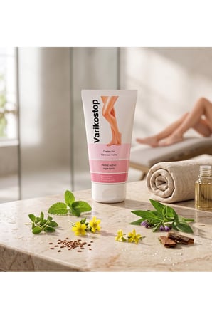 Varikostop Bacak Bakım ve Masaj Kremi – Bitkisel İçerikli Günlük Bacak Bakımı x4