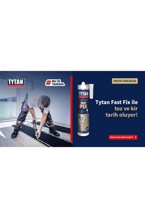 Tytan Fıx up  Korniş Yapıştırıcı Montaj Silikonu 290 Ml