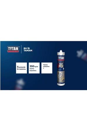 Tytan Fıx up  Korniş Yapıştırıcı Montaj Silikonu 290 Ml