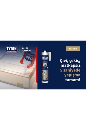 Tytan Fıx up  Korniş Yapıştırıcı Montaj Silikonu 290 Ml