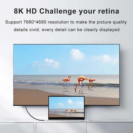 PrimeX PX-8K2 2 Metre HDMI 2.1 Kablo, 8K Ultra HD, 4K/144Hz Uyumlu, HDR10 ve eARC Destekli HDMI Kablo