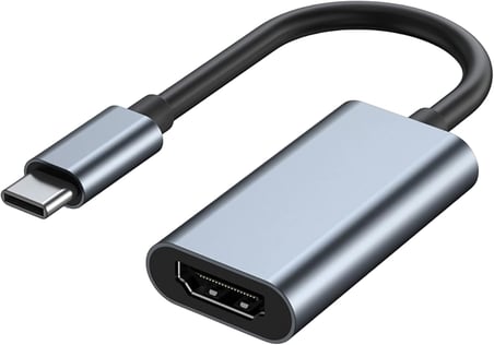 Mindorlen Monitor İcin Usb C Hdmi Adaptoru, Macbook Pro İcin 4K Hdmi Usb C Dizustu Baglanti İ̇Stasyonlari, İpad Air İcin Usb Tip C Hdmi Kablosu, Chromebook Xps Tv Vb İcin Usbc'Den Hdmi Dongle'A
