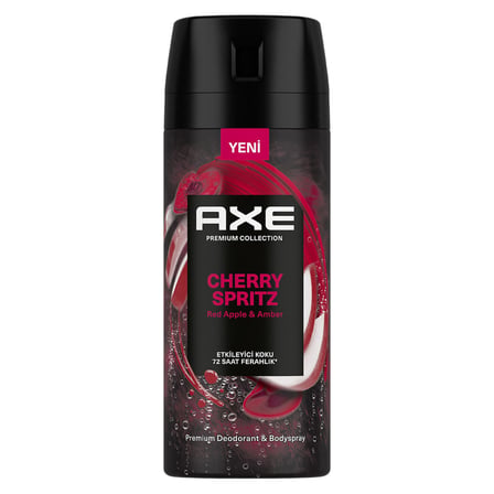 4 Adet Axe Cherry Spritz Erkek Sprey Deodorant 150 Ml