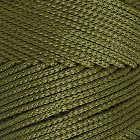 Loren Polyester Soft Macrame Yeşil El Örgü İpi - LM010 - 34429