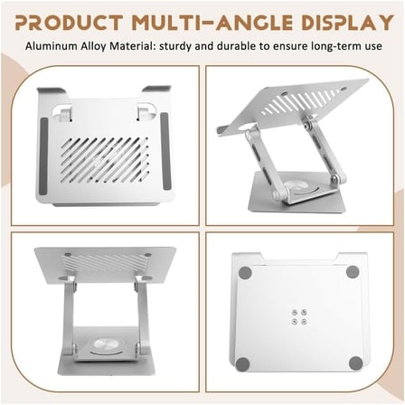 Zr 753 15.9" Alüminyum Katlanabililir 360 Derece Dönebilen Tablet ve Laptop Standı