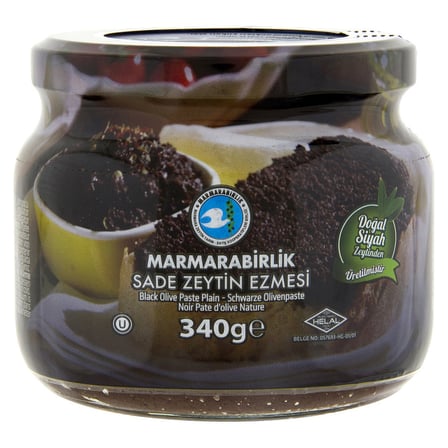 5 Adet Marmarabirlik Sade Zeytin Ezmesi 340 G