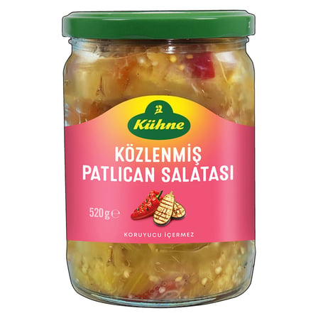 5 Adet Kühne Közlenmiş Patlıcan Salatası 520 G