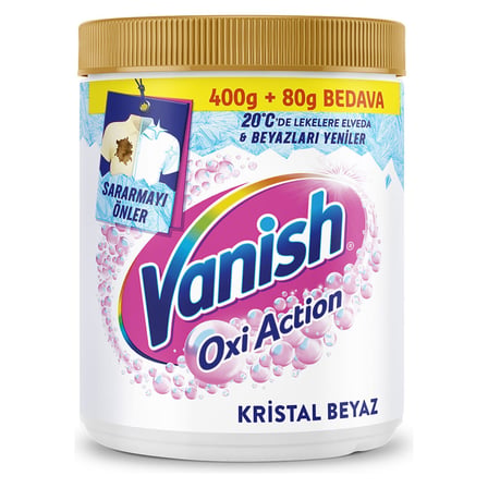3 Adet Vanish Multipower Toz Beyaz 480 G
