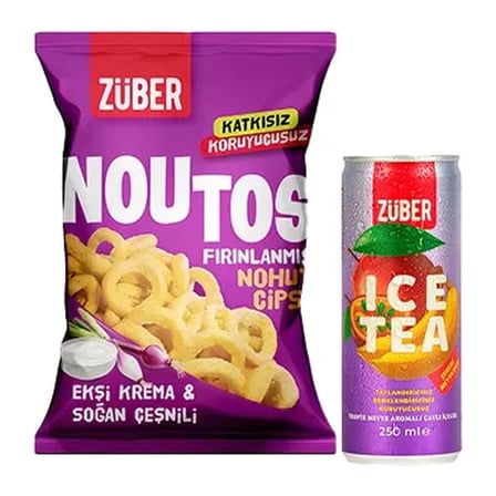 5 Adet Züber Ice Tea & Noutos Paketi