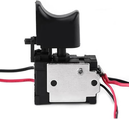 Darbeli – Düz Matkap Anahtarı, Matkap Sürücü Tetik Hız Anahtarı, Kablosuz Hız Kontrolü Kontrol Anahtar, 12 V, Küçük Işık,