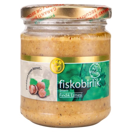 3 Adet Fiskobirlik Fındık Ezmesi
