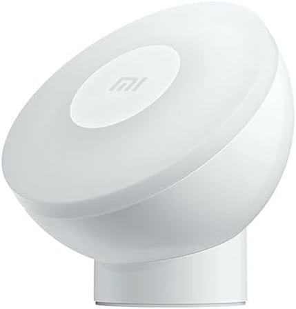 Xiaomi Mi Motion-Activated Night Light 2 gece lambası isteğe bağlı iOS/Android App bağlantısı (2800K, 2,5-25lm, Bluetooth, Hareket ve Parlaklık Sensör, 180 gün pil ömrü