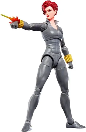 Hasbro Legends Series Black Widow (X-Men &amp; Avengers Comics) Aksiyon Figürü, Çizgi Roman Aksesuarlı