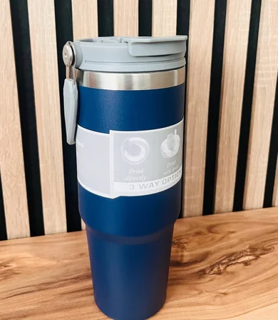 Kişiye Özel 900 ml Vakumlu Paslanmaz Çelik Termos