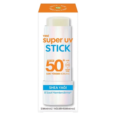 3 Adet Garnier Ambre Solaire Stick 50 Spf 9 Ml