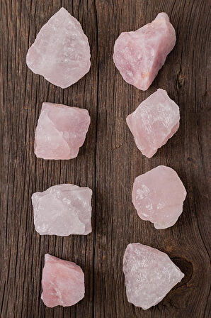 Ham Pembe Kuvars Taşı - KT0079