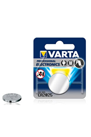 Varta Cr2025 3v Lityum Para Pil