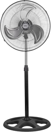 SF-6790 Endüstriyel Vantilatör 18 İnç 90W | 3’ü 1 Arada Ayaklı Duvar Tipi Güçlü Fan