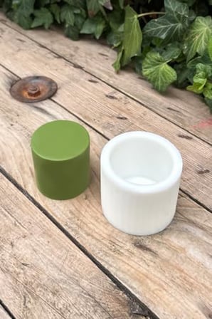 Silindir 3D Mum Kalıbı 6x6x6 (Silikon) 1 Adet