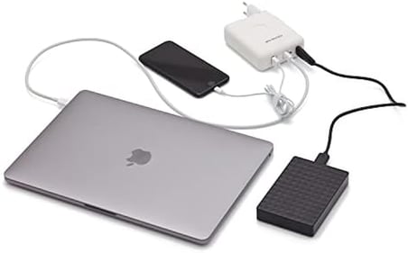 MacBook Uyumlu USB Çoklayıcı USB-C Hub ve Şarj Adaptörü Silikon Koruyucu Kılıf | 87W ve 96W USB-C Adaptör Uyumlu | MacBook Pro USB-C Modeller