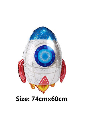 3 LÜ Uzay tema balonlar