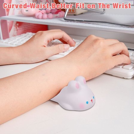 Tavşan Şeklinde Yumuşak Squishy Mouse Pad