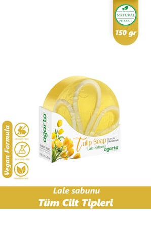 Agarta El Yapımı Doğal Lale Sabunu 150 gr