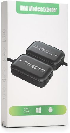 1080P Full HD Kablosuz HDMI 1:1 Ses ve Görüntü Aktarım Kiti, Kablosuz Sunum ve Yayın Sistemi (DK-HD-WHDG103K)
