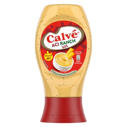 4 Adet Calve Acı Ranch Sos 240 G