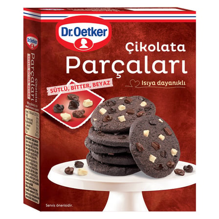 4 Adet Dr.Oetker Sütlü Bitter Beyaz Çikolata Karışımı 70 G