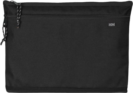 Dual Zip Folder -İki Bölmeli Dosya Çanta A4 (Siyah)