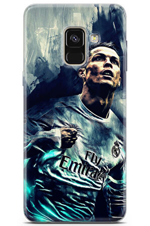 Samsung Galaxy A8 2018 uyumlu Futbol 1 HD Kapak Cristiano Ronaldo