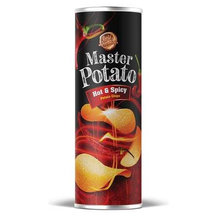 5 Adet Master Potato Acılı & Baharatlı Cips 160 G