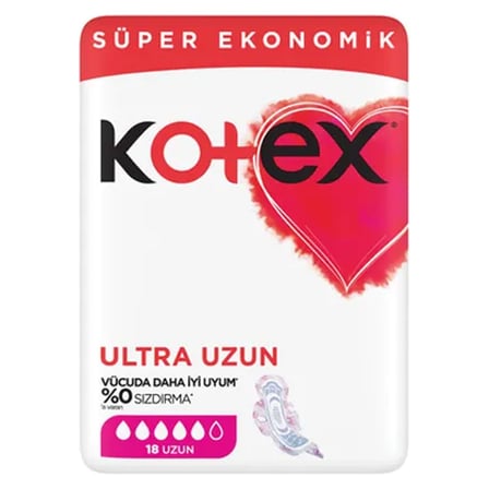 4 Adet Kotex Ultra Ped Uzun