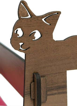 Petek Kalorifer Radyatöre Asılabilen Kedi Hamağı - Askılı Kedi Yatağı - Özel Tasarım Ahşap Kedi Evi - Demonte