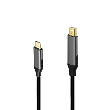 K-02E Type-C To Mini Display Port 4K Hd 60Hz Görüntü Aktarım Kablosu