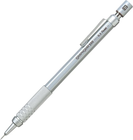 Graphgear 500 Teknik Çizim ve Yazı İçin Mekanik Kurşun Kalem, 0.7 mm, Orijinal Kutusunda