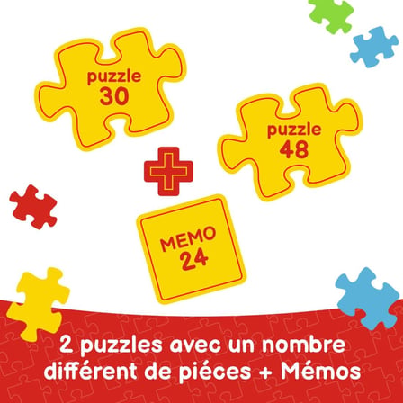 Frozen 2, A Mysterious Land 2 In 1 Puzzle (30+48 Parça)