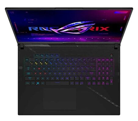 Asus ROG Strix SCAR 18 14. Nesil Intel i9-14900HX 32GB DDR5 RAM 1TB SSD 16GB RTX4090 175w 18 inç QHD+ 240Hz 3Ms Freedos Taşınabilir Bilgisayar G834JYR-N609801+WeblegelsinÇanta