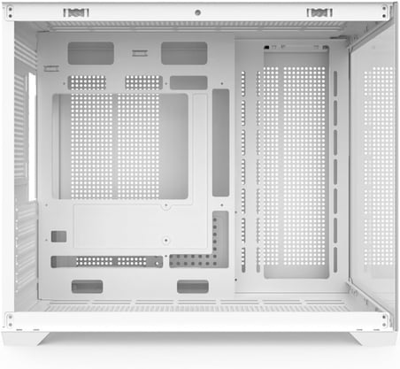 Terranova Kumandalı 6 ARGB Fanlı Nova Beyaz Midi Tower Cam Panel Gaming Oyuncu Bilgisayar Kasası (Beyaz)