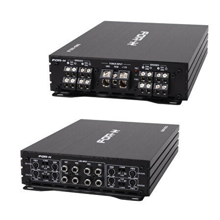 FOR-X XAD-120.8 Oto Anfi Stereo 120 Watt 8 Kanal