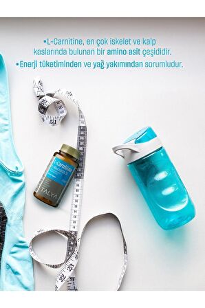 L-carnitine, L-karnitinli Bitkisel Karışım Içeren Takviye Edici Gıda, 60 Kapsül