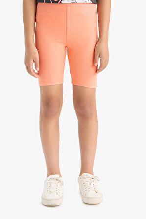 DeFacto Kız Çocuk Kısa Boy Tayt B5591A825SMOG573