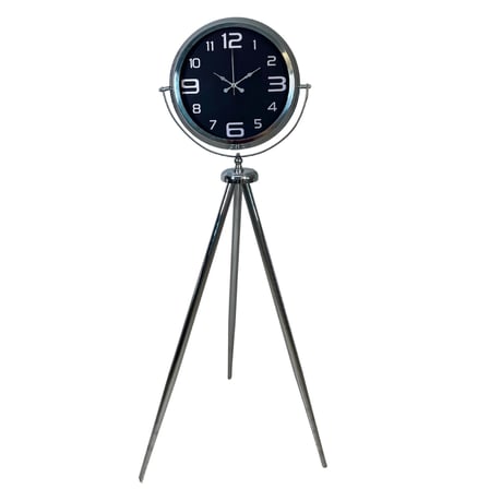 Krom Midnight 150 x 45 Cm Tripod Ayaklı Saat iegxx